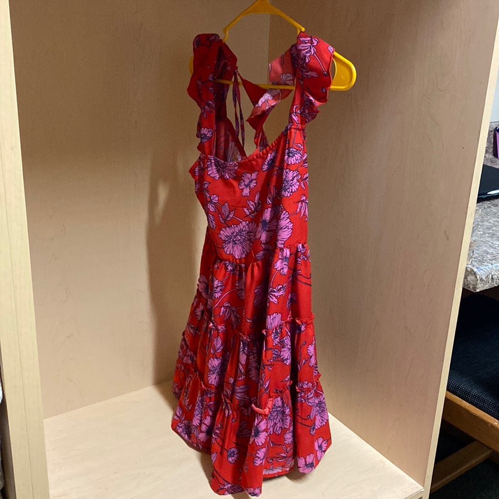 Red and Pink Small Dress